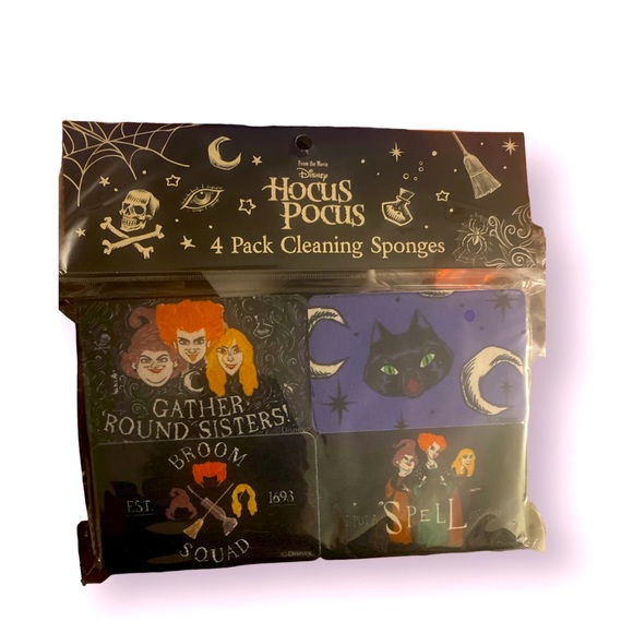 Hocus Pocus 4 Pack Sponges - Picture 1 of 1